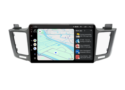 Toyota Rav 4 | Android 13 | Autoradio | 2013 t/m 2018 | CarPlay & Android Auto