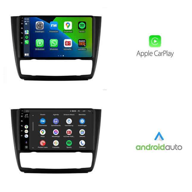 BMW 1 Serie E87 | E81 | E82 | E88 | Android 13 | Autoradio | 2004 t/m 2012 | CarPlay & Android Auto