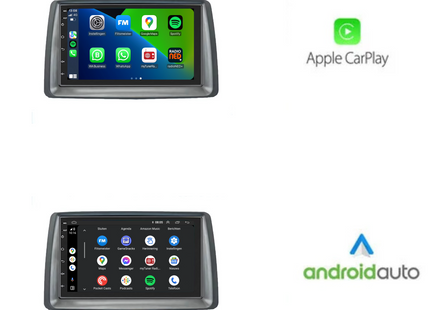 Fiat Panda | Autoradio | 2003 t/m 2012 | Android 13 | Carplay & Android Auto | 7 INCH