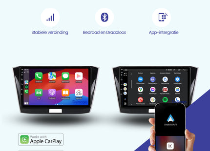 Volkswagen Passat CarPlay car radio | 2014 to 2021 | Denago DNG-A284 | 9 inch | Android 13 | Wireless CarPlay & Android Auto