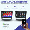 Radio de coche CarPlay adecuada para Mercedes Clase E W211, CLS W219 y Clase G W463 | 2002 a 2010 | Androide 13 | Apple CarPlay inalámbrico y Android Auto | 2GB + 32GB | Procesador de cuatro núcleos | Denago DNG-A188 | Modelo 2025 | Bluetooth y Wi-Fi