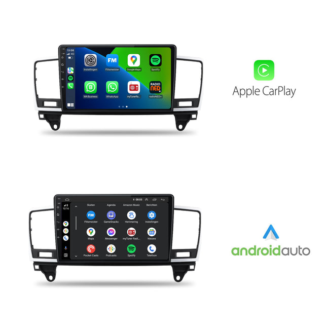 Mercedes-Benz ML-Klasse | Android 13 | Autoradio | 2011 t/m 2015 | CarPlay & Android Auto