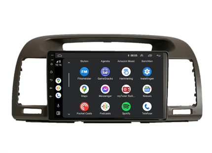 Toyota  Camry Android 11 Autoradio | 2001 t/m 2007 | Carplay | Davilon