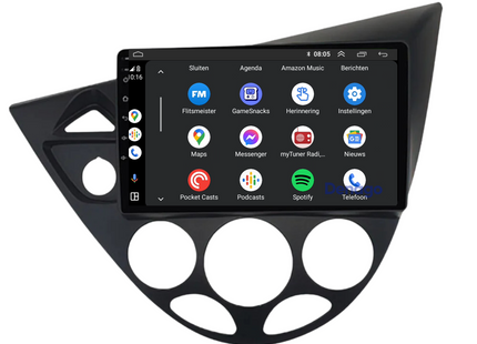 Ford Focus | Fiësta | Autoradio | 1995 t/m 2004 | Android 13 & CarPlay