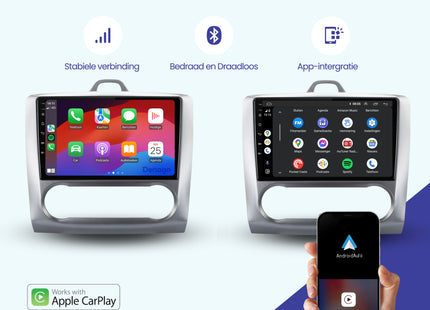 Ford Focus Autoradio | 2005 t/m 2010 | Android 13 & CarPlay