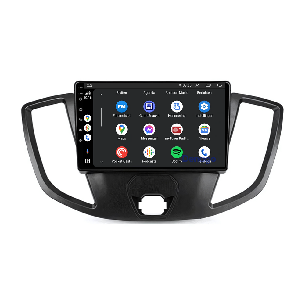 Radio para coche Ford Transit CarPlay | 2014 a 2021 | Denago DNG-A69 | 9 pulgadas | Androide 13 | CarPlay inalámbrico y Android Auto