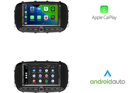 Fiat 500X | CarPlay & Android Auto | autoradio | 2015 t/m 2023 | Android 13 | 4+64GB