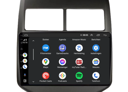 Chevrolet Aveo Android Autoradio | 2011 t/m 2015 | CarPlay
