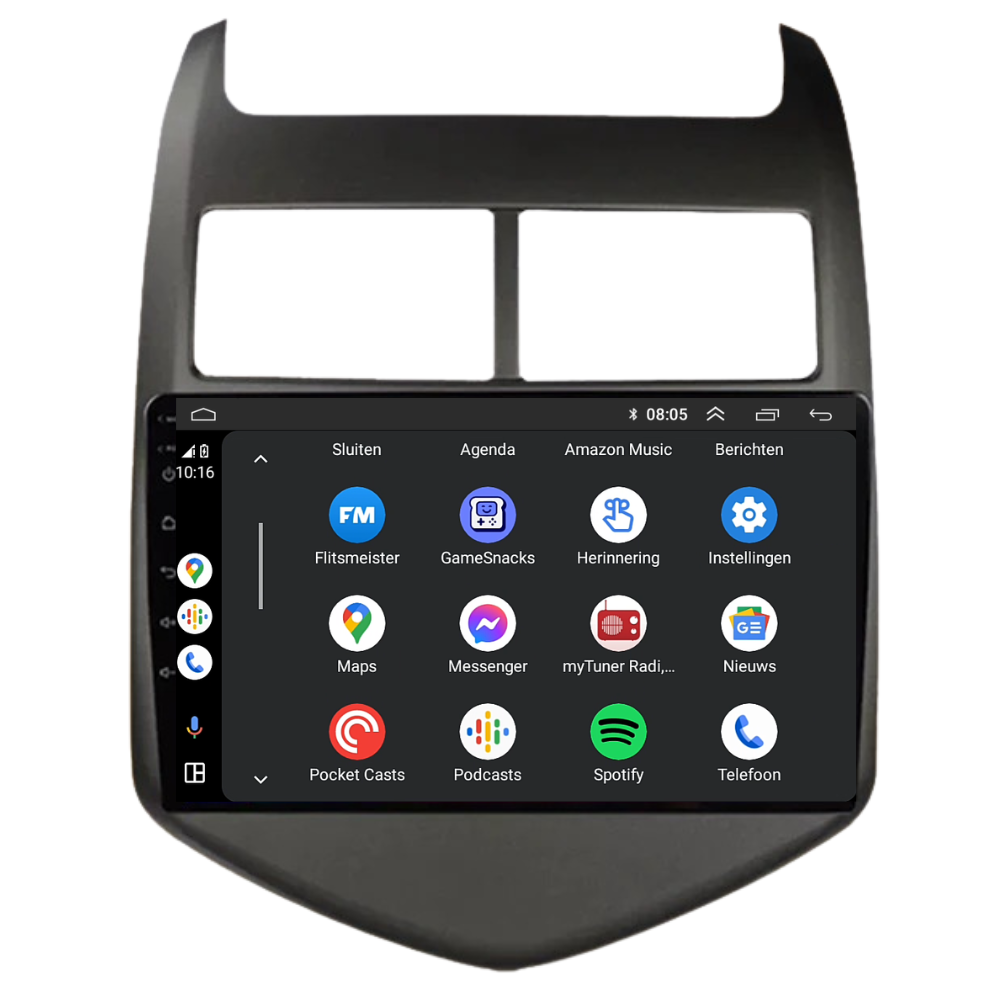Chevrolet Aveo Android Car Radio | 2013 to 2015 | CarPlay