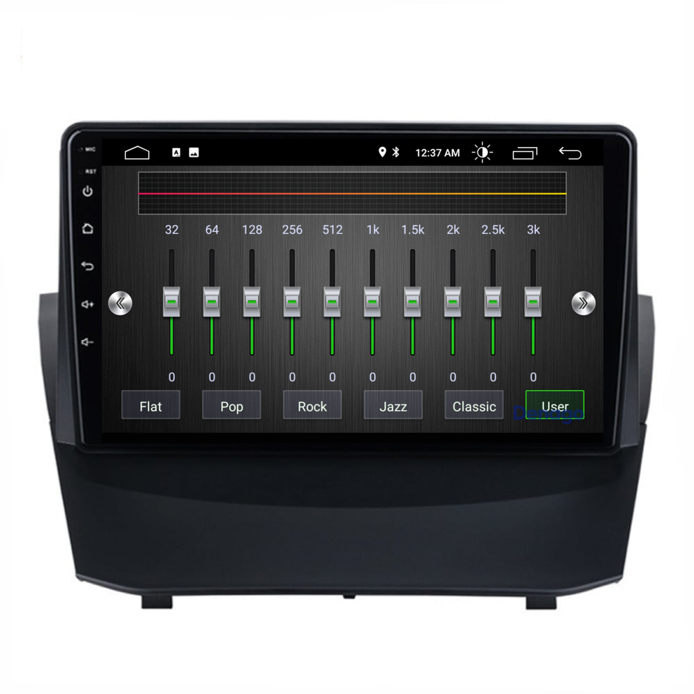 Radio para coche Ford Fiesta CarPlay | 2013 a 2017 | Denago DNG-A06 | 9 pulgadas | Androide 13 | CarPlay inalámbrico y Android Auto
