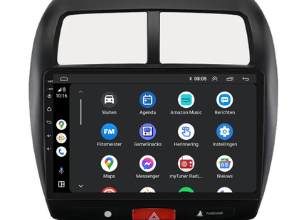 Mitsubishi ASX | Android 13 | Autoradio | 2010 t/m 2015 | Carplay & Android Auto