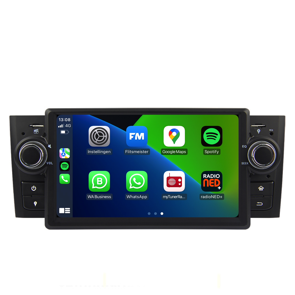 Fiat Punto/Linea Autoradio Android | 2006 à 2015 | CarPlay