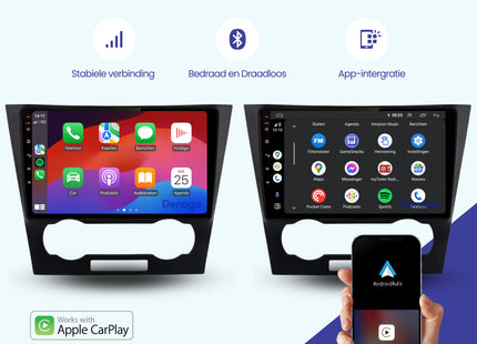 Chevrolet Epica CarPlay autoradio | 2006 t/m 2012 | Denago DNG-A131 | 9 inch | Android 13 | Draadloos CarPlay & Android Auto