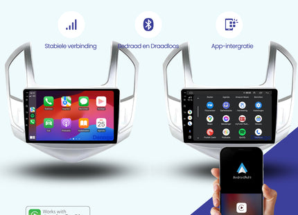 Radio para coche Chevrolet Cruze CarPlay | 2012 a 2014 | Denago DNG-A324 | 9 pulgadas | Androide 13 | CarPlay inalámbrico y Android Auto