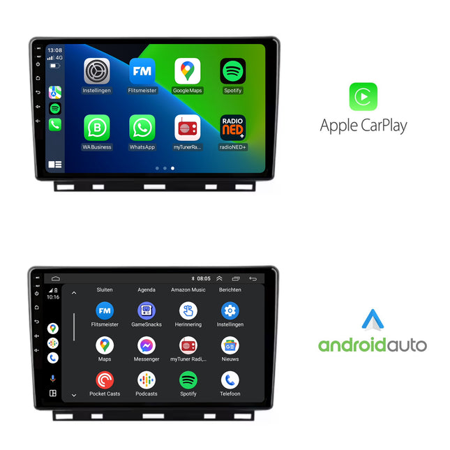 Renault Clio 5 Android Autoradio | 2019 t/m 2025 | CarPlay & Android auto