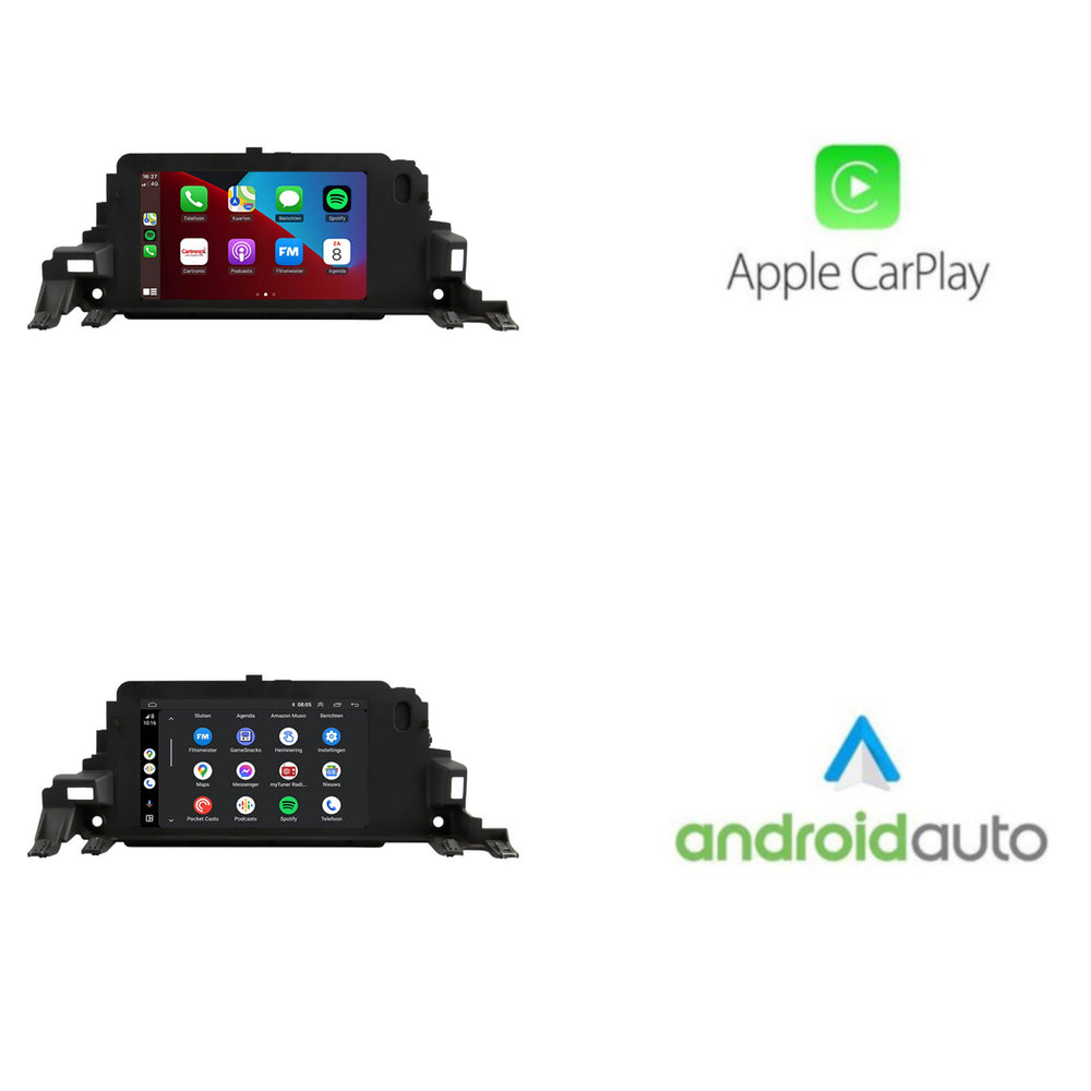 Renault Laguna 3 | Android 15 | 7 inch Autoradio | 2011 t/m 2015 | CarPlay & Android Auto