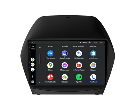 Hyundai ix35 | Autoradio | 2009 t/m 2015 | Android 13 & CarPlay