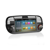 Fiat 500 CarPlay | 2007 t/m 2015 | Android 12 autoradio zwart
