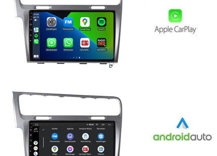 Volkswagen Golf 7 | Android 13 | Autoradio | 2012 t/m 2020 | Carplay & Android Auto | Zilver
