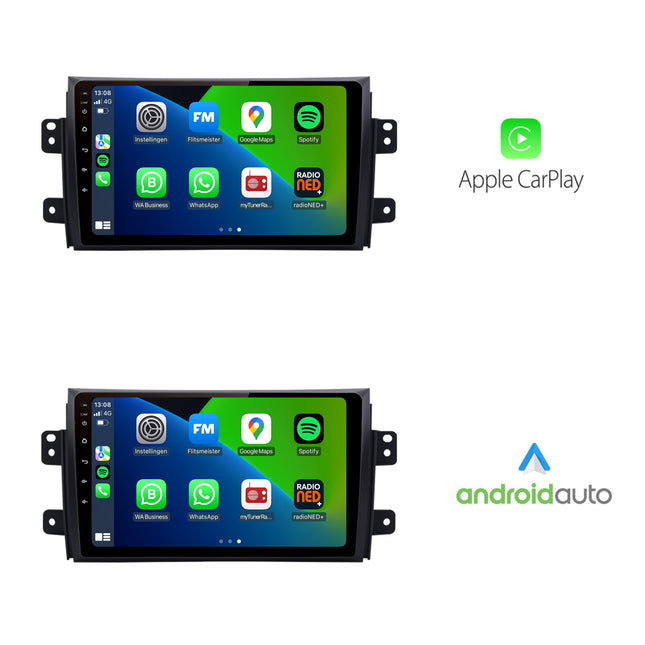 Suzuki SX4 | Android 13 | Autoradio | 2006 t/m 2011 | CarPlay & Android Auto
