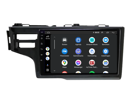 Honda Jazz | Android 13 | Autoradio | 2016 t/m 2019 | Carplay & Android Auto