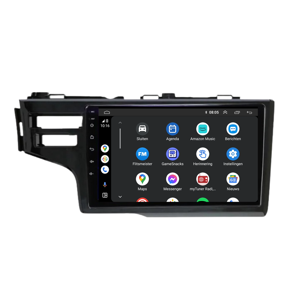 Honda Jazz | Android 13 | Autoradio | 2016 t/m 2019 | Carplay & Android Auto