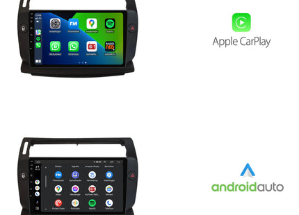 Citroën C4 | Android 13 | Autoradio | 2004 t/m 2013 | CarPlay & Android Auto