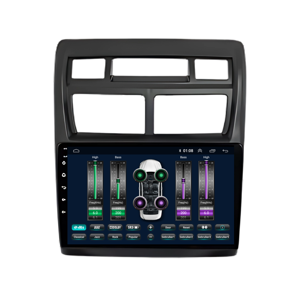 Kia Sportage Android 13 autoradio CarPlay Android Auto 2004-2010