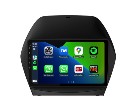Hyundai ix35 | Android 13 | Autoradio |  2009 t/m 2015 | CarPlay & Android Auto