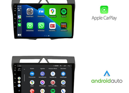Kia Picanto | Autoradio | 2008 t/m 2010 | Carplay & Android Auto | Zwart