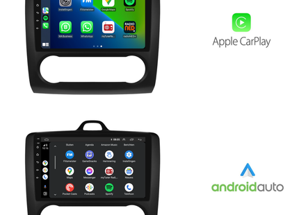 Ford Focus | Android 13 | Autoradio | 2004 t/m 2011 | CarPlay & Android Auto