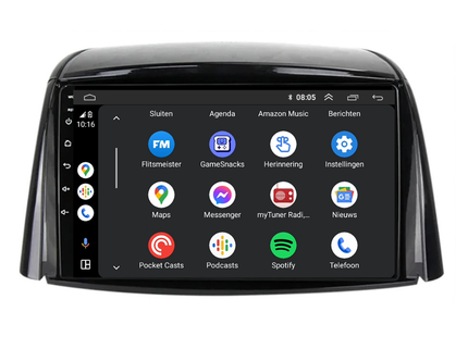 Renault Koleos | Android 13 | Autoradio | 2008 t/m 2016 | CarPlay & Android Auto