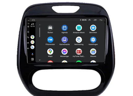 Renault Captur | Android 13 | 2013 t/m 2019 | Carplay & Android Auto