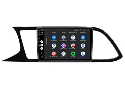Seat Leon | Autoradio | 2013 t/m 2018 | Android 13 & CarPlay