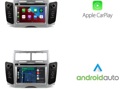 Toyota Yaris | Android 14 | 7 inch Autoradio | 2005 t/m 2012 | CarPlay & Android Auto