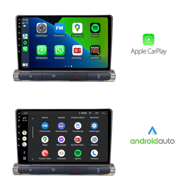 Citroën C3 Android Autoradio | 2016 t/m 2024 | CarPlay & Android auto | 4 knoppen