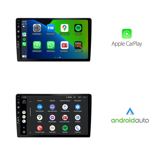 Ford Transit Custom | Android 13 | Autoradio | 2019 t/m 2023 | CarPlay & Android Auto