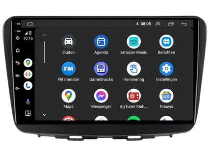 Suzuki Baleno | Android 13 | Autoradio | 2015 t/m 2020 | Carplay & Android Auto