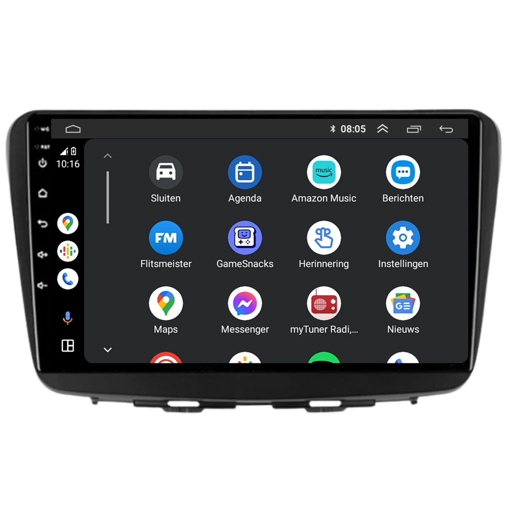 Suzuki Baleño | Androide 13 | Radio de coche | 2015 a 2020 | Carplay y Android Auto