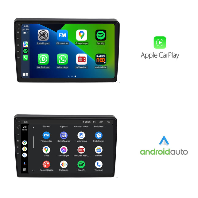 Ford Transit | Android 13 | Autoradio | 2006 t/m 2014 | CarPlay & Android Auto