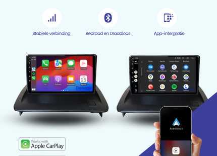 Volvo V50 | C30 | S40 | C70 | CarPlay autoradio | 2004 t/m 2014 | Denago DNG-A298 | 9 inch | Android 13 | Draadloos CarPlay & Android Auto