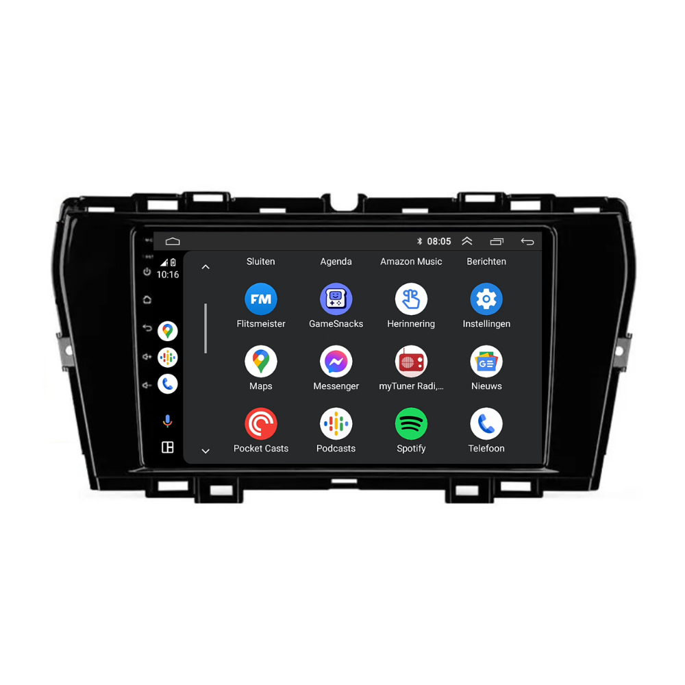 SsangYong Tívoli | Androide 13 | Radio de coche | 2019 a 2021 | CarPlay y Android Auto