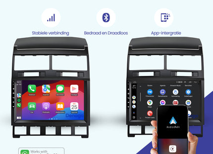 Volkswagen Touareg CarPlay car radio | 2002 to 2010 | Denago DNG-A326 | 9 inch | Android 13 | Wireless CarPlay & Android Auto