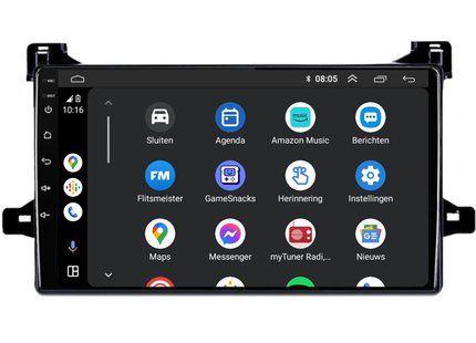 Toyota Prius | Android 13  | Autoradio | 2016 t/m 2018 | Carplay & Android Auto