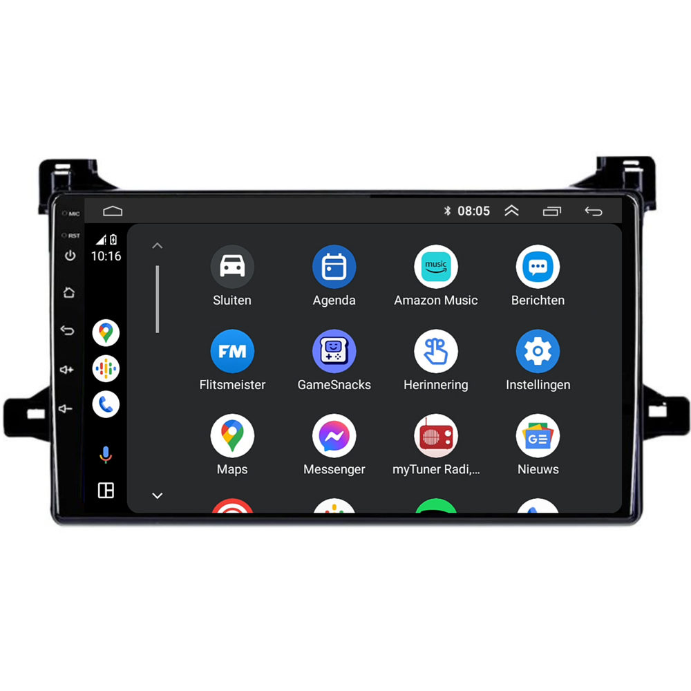 Toyota Prius | Android 13  | Autoradio | 2016 t/m 2018 | Carplay & Android Auto