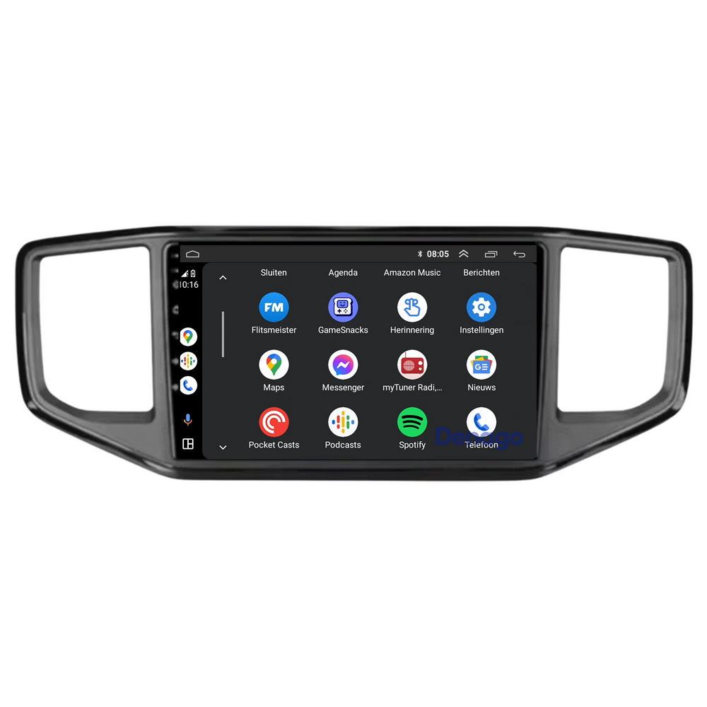Radio para coche Volkswagen Amarok CarPlay | 2016 a 2022 | Denago DNG-A58 | 9 pulgadas | Androide 13 | CarPlay inalámbrico y Android Auto