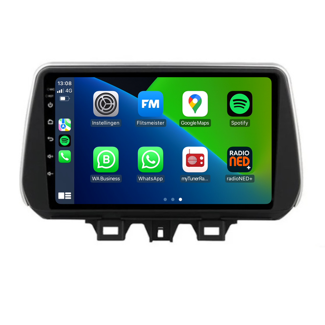 Hyundai Tucson | Android 13 | Autoradio | 2018 t/m 2019 | Carplay & Android Auto