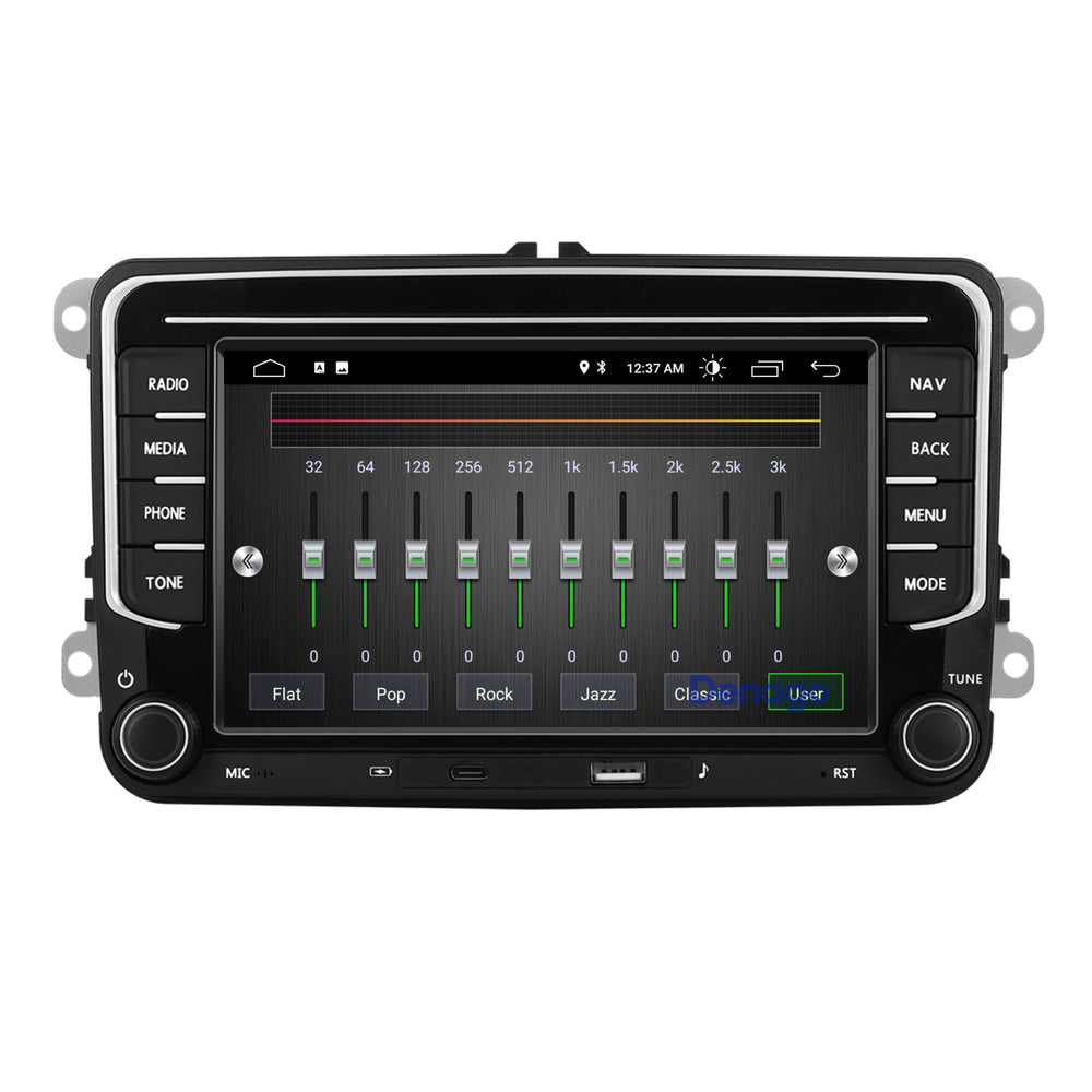Volkswagen Transporter y Multivan T6 | 2015 a 2019 | Radio de coche | Androide 13 | 7 PULGADAS