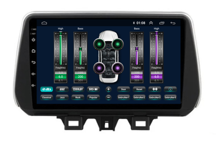 Hyundai Tucson | Android 13 | Autoradio | 2018 t/m 2019 | Carplay & Android Auto