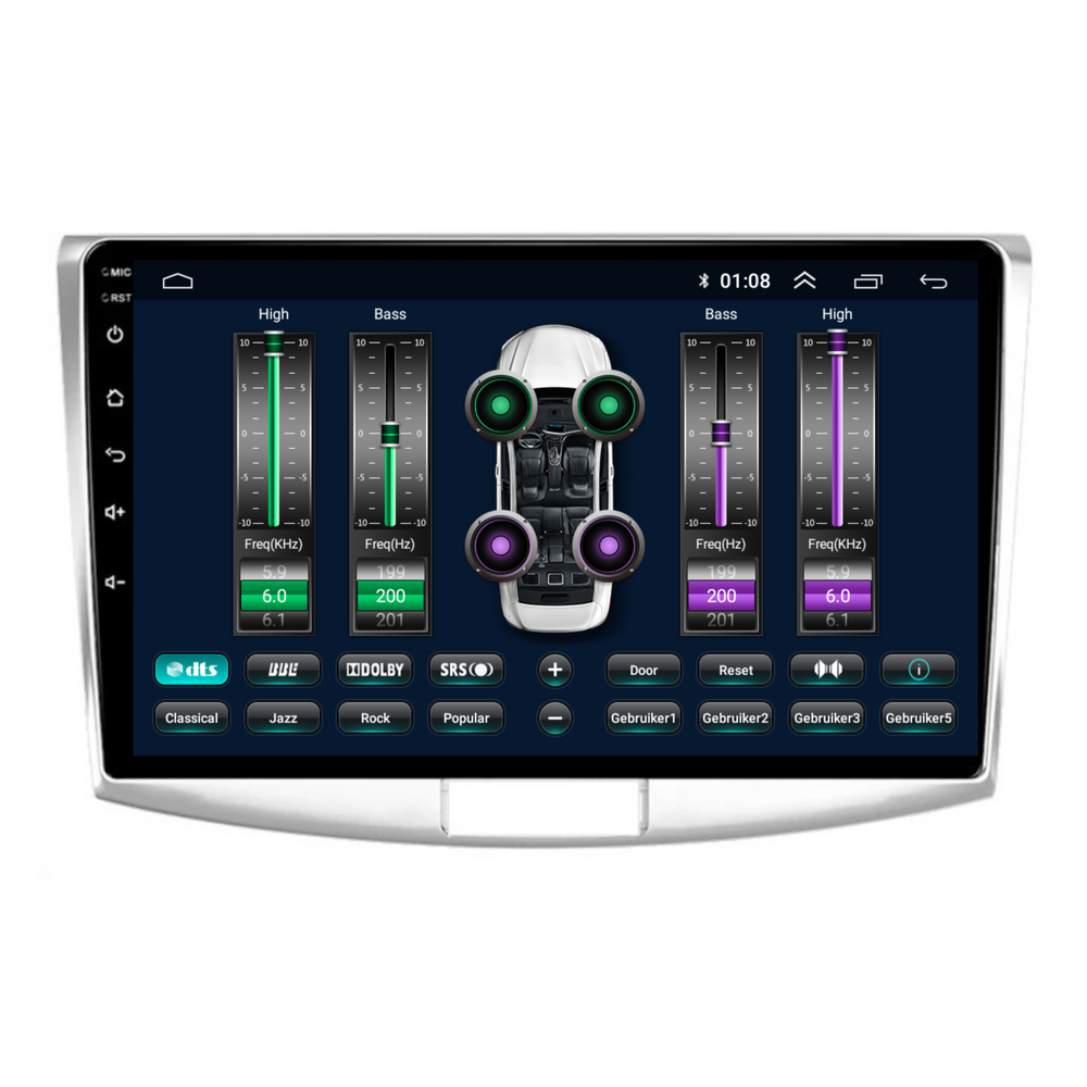 Volkswagen Passat | Androide 13 | Radio de coche | 2005 a 2015 | CarPlay y Android Auto